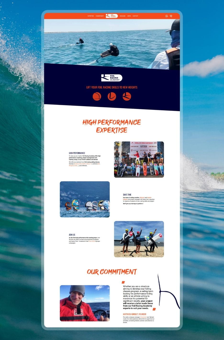 foil racing academy home
