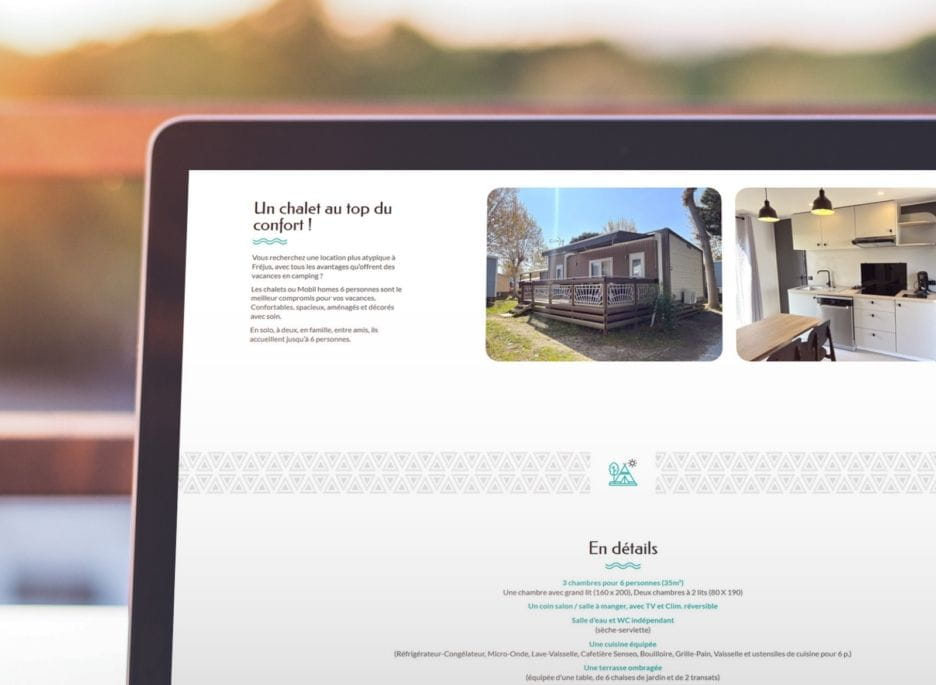 camping saint aygulf plage site chalet