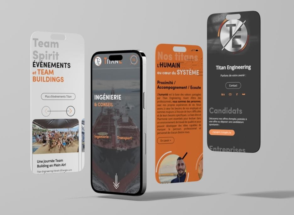 titane mockup mobile