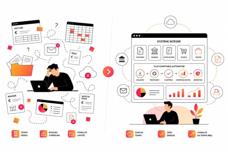 Comptabilité et facturation : combien coûte vraiment la double saisie à votre PME ?